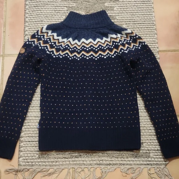 Fjallraven Ovik Wool Cardigan Medium - Picture 5 of 7